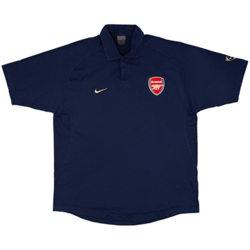 2003-04 Arsenal Nike Polo Shirt - 9/10 - (XL)