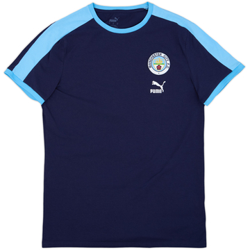 2021-22 Manchester City Puma Camiseta de Algodón - 9/10 - (L)