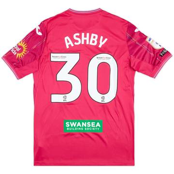 2023-24 Swansea Match Issue Third Shirt Ashby #30