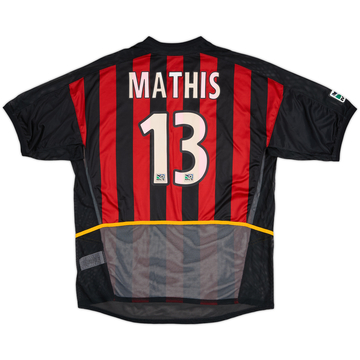 2003 NY/NJ Metrostars Match Issue Home Shirt Mathis #13