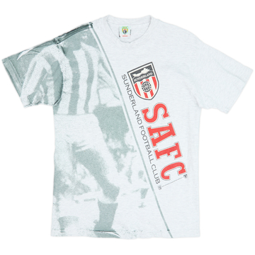 1990s Sunderland Graphic Tee - 6/10 - (M)