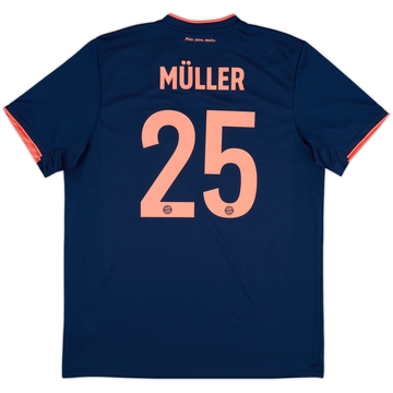 2019-20 Bayern Munich Third Shirt Muller #25 - 10/10 - (L)