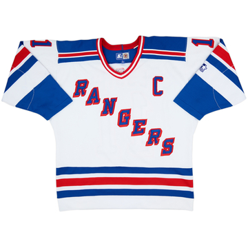 1994-97 New York Rangers Messier #11 Starter Home Jersey - 8/10 - (L)