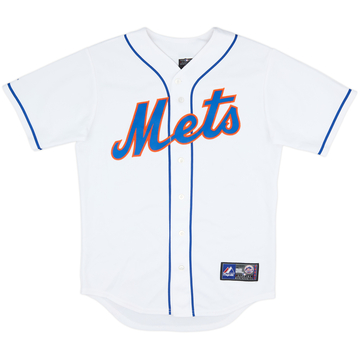2009-14 New York Mets Majestic Home Jersey - 8/10 - (S)