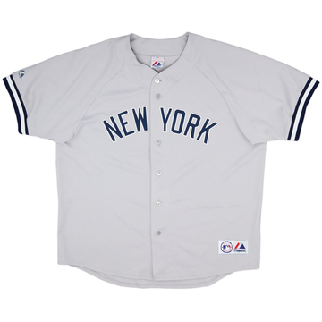 2005-09 New York Yankees Majestic Away Jersey - 7/10 - (XXL)
