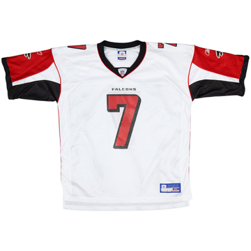 2003-04 Atlanta Falcons Vick #7 Reebok On Field Away Jersey - 9/10 - (XL)