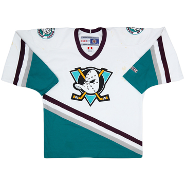 2000-03 Mighty Ducks of Anaheim CCM Home Jersey - 6/10 - (M)