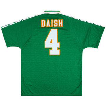 1996 Ireland Match Issue Home Shirt Daish #4