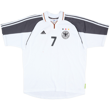 2000 Germany Match Issue Home Shirt #7 (Scholl)