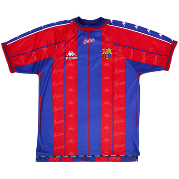 1997-98 Barcelona Home Shirt - 8/10 - (L)