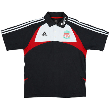 2007-08 Liverpool adidas Polo Shirt - 7/10 - (M/L)