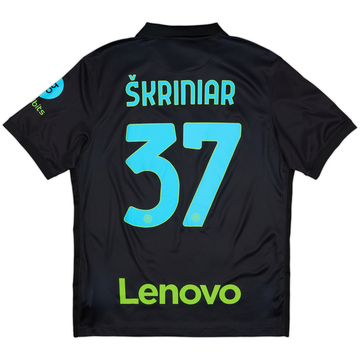 2021-22 Inter Milan Third Shirt Skriniar #37 - 8/10 - (L)