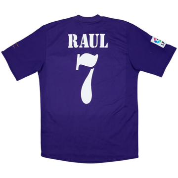 2001 Real Madrid Third Shirt Raul #7 - 7/10 - (S)