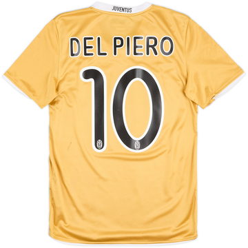 2008-09 Juventus Away Shirt Del Piero #10 - 5/10 - (S)