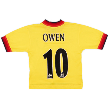 1997-99 Liverpool Away Shirt Owen #10 - 6/10 - (5-6 Years)
