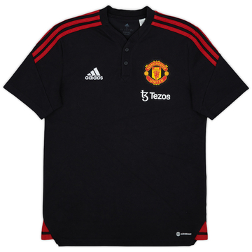 2022-23 Manchester United adidas Polo Shirt - 8/10 - (S)