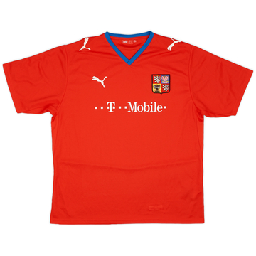 2008-09 Czech Republic Home Shirt - 9/10 - (XL)
