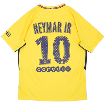 2017-18 Paris Saint-Germain Away Shirt Neymar Jr #10 - 6/10 - (M)