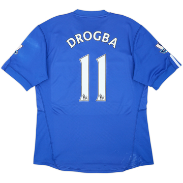 2009-10 Chelsea Home Shirt Drogba #11 - 6/10 - (L)