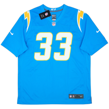2020-21 LA Chargers James Jr #33 Nike Game Home Jersey (XL)