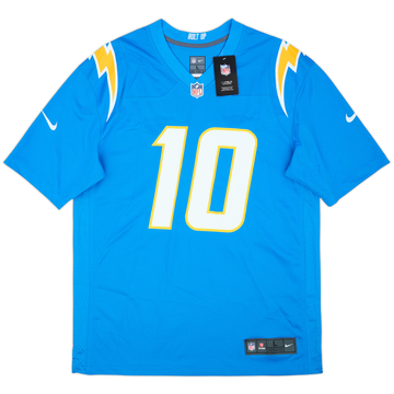 2020-25 LA Chargers Herbert #10 Nike Game Home Jersey (L)