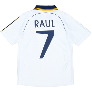 Camiseta adidas Reissue de local del Real Madrid 1999-00 - 8/10 - (S)