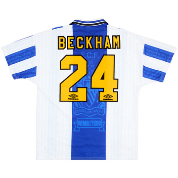 1994-96 Manchester United Third Shirt Beckham #24 - 8/10 - (L)