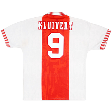 1996-97 Ajax Home Shirt Kluivert #9 - 8/10 - (XL)