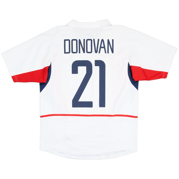 2002-03 USA Home Shirt Donovan #21 - 8/10 - (M)
