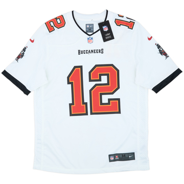 2020-22 Tampa Bay Buccaneers Brady #12 Nike Game Away Jersey (M)