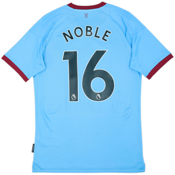 2020-21 West Ham Away Shirt Noble #16 - 9/10 - (M)