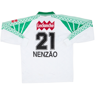 1999-00 Yverdon Sport Match Issue Home L/S Shirt Nenzao #21