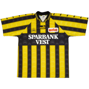 1996-98 Aarhus Fremad Match Issue Home Shirt #6