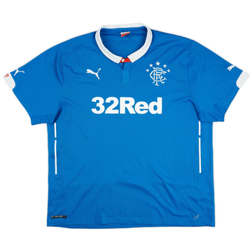 2014-15 Rangers Home Shirt - 6/10 - (XXL)