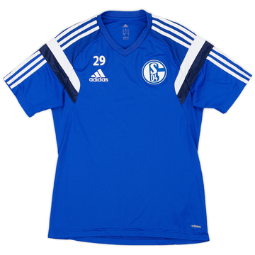 2014-15 Schalke Player Issue adidas Training Shirt #29 (Avdijaj) - 8/10 - (S)