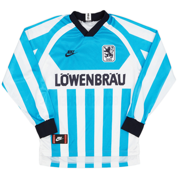 1995-96 1860 Munich Home L/S Shirt - 9/10 - (S)