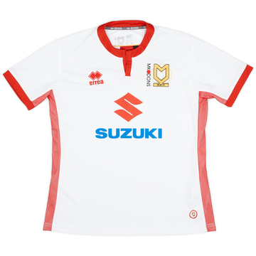 2017-18 MK Dons Home Shirt - 9/10 - (M)