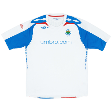2007-08 Linfield Away Shirt - 8/10 - (XL)