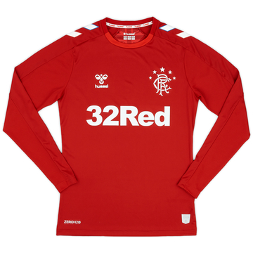 2019-20 Rangers Third L/S Shirt - 9/10 - (S)