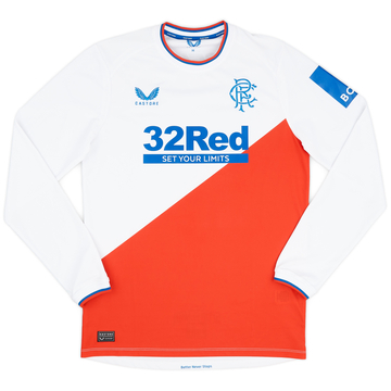 2022-23 Rangers Away L/S Shirt - 9/10 - (M)
