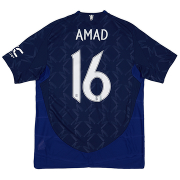 2024-25 Manchester United Authentic Away Shirt Amad #16