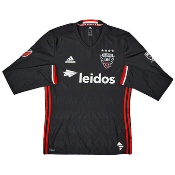 2016 DC United Authentic Home L/S Shirt - 9/10 - (M)