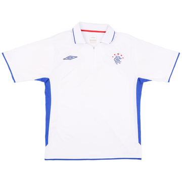 2007-08 Rangers Umbro 1/4 Zip Polo Shirt - 7/10 - (M)