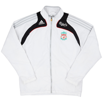 2008-09 Liverpool adidas Track Jacket - 6/10 - (L/XL)