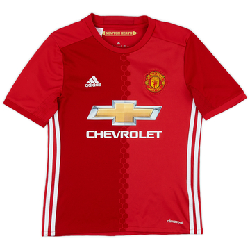 2016-17 Manchester United Home Shirt - 8/10 - (M.Boys)