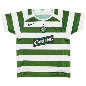 2005-07 Celtic Home Shirt - 5/10 - (5-6 Years)