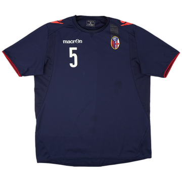 2016-17 Bologna Player Issue Macron Training Shirt #5 - 7/10 - (XL)