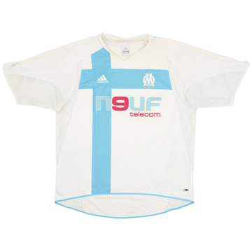 2004-05 Olympique Marseille Home Shirt - 5/10 - (XL)