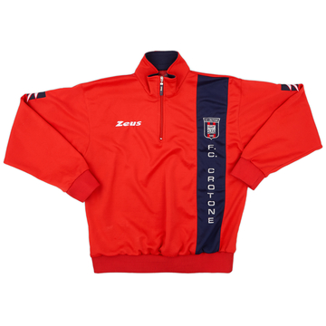 2006-07 Crotone Zeus 1/4 Zip Sweat Top - 9/10 - (L)