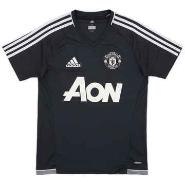 2017-18 Manchester United adidas Training Shirt - 7/10 - (S)